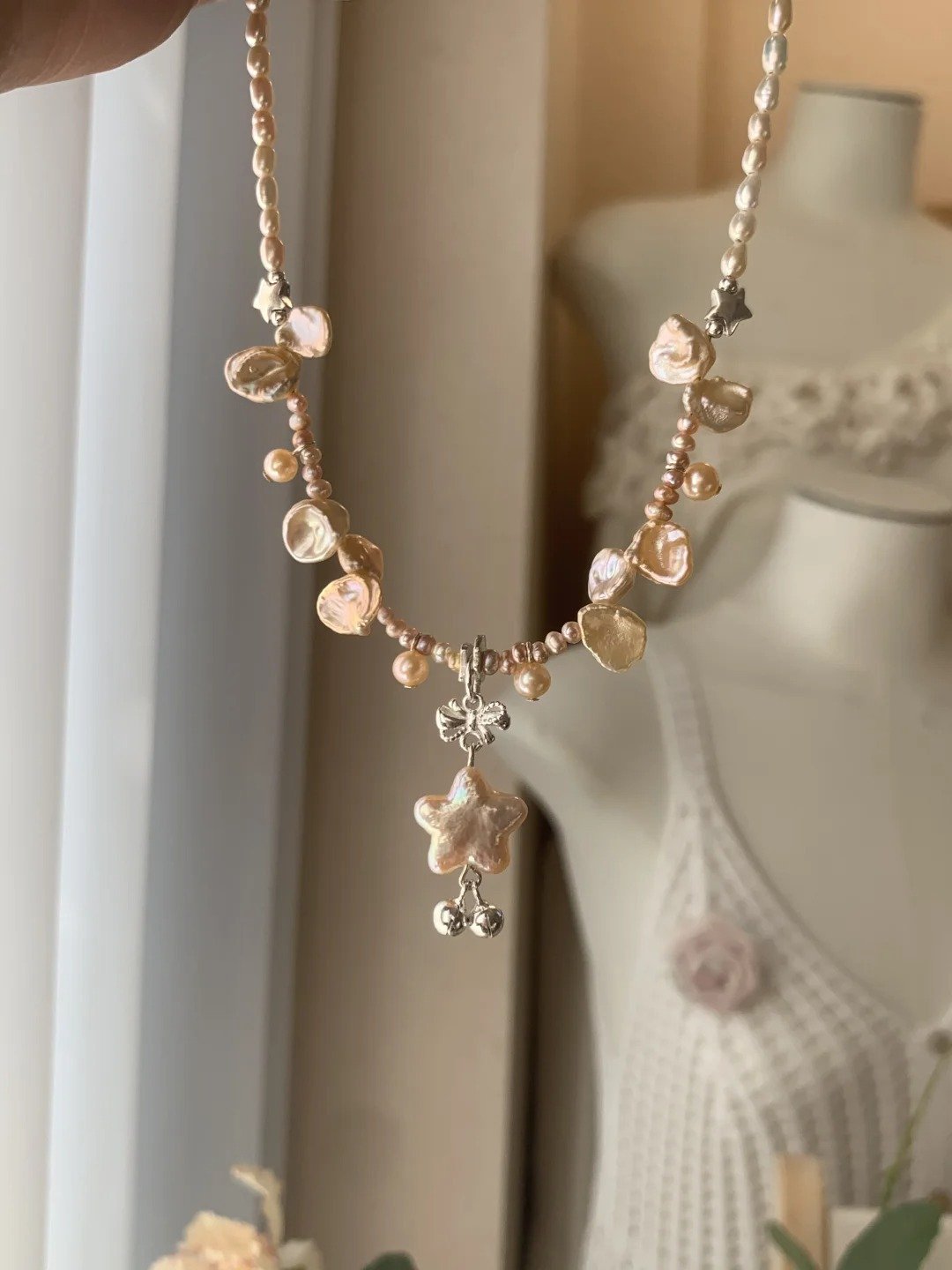 Star Pearl Necklace