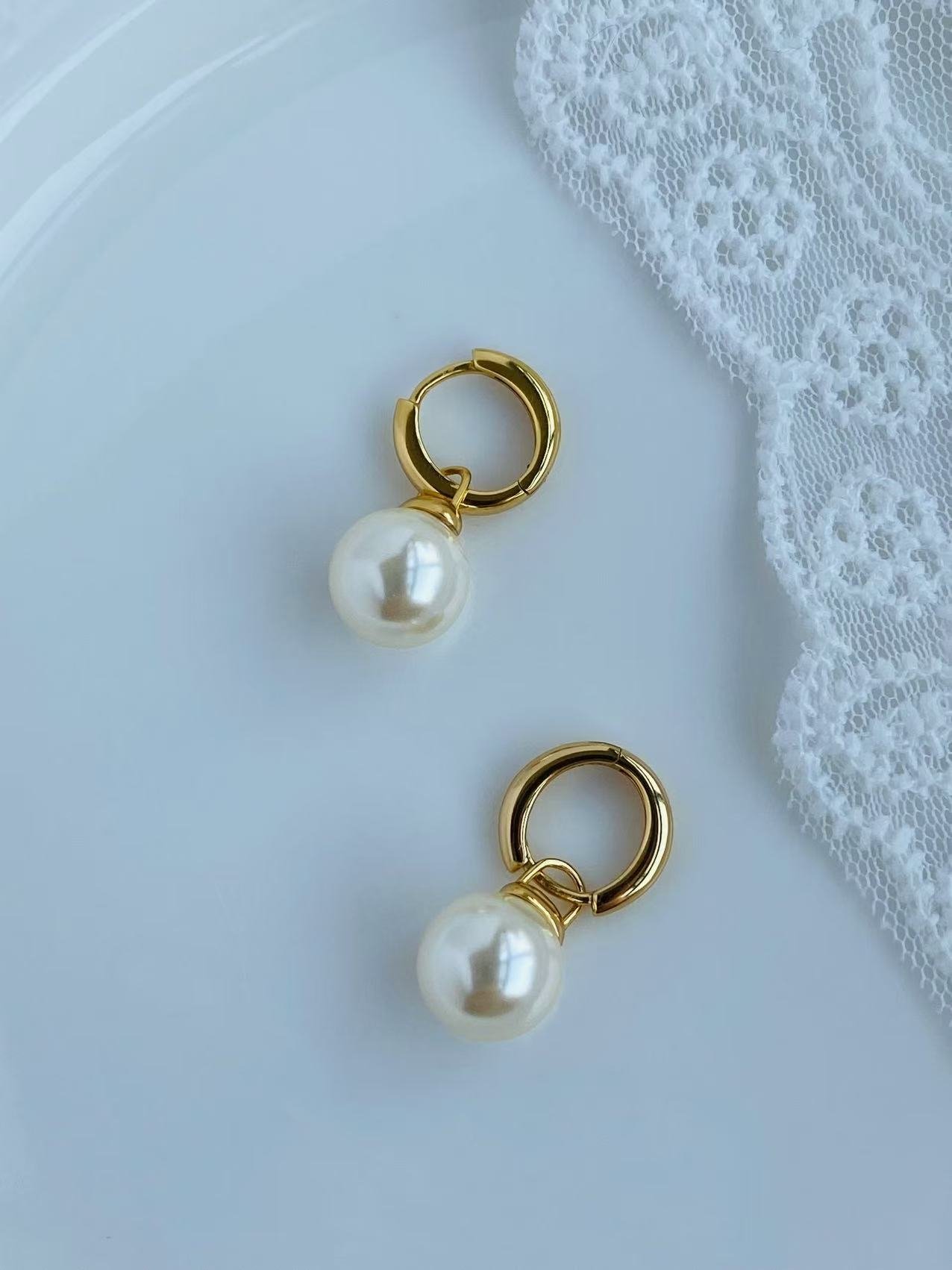 Pearl Drop Earrings