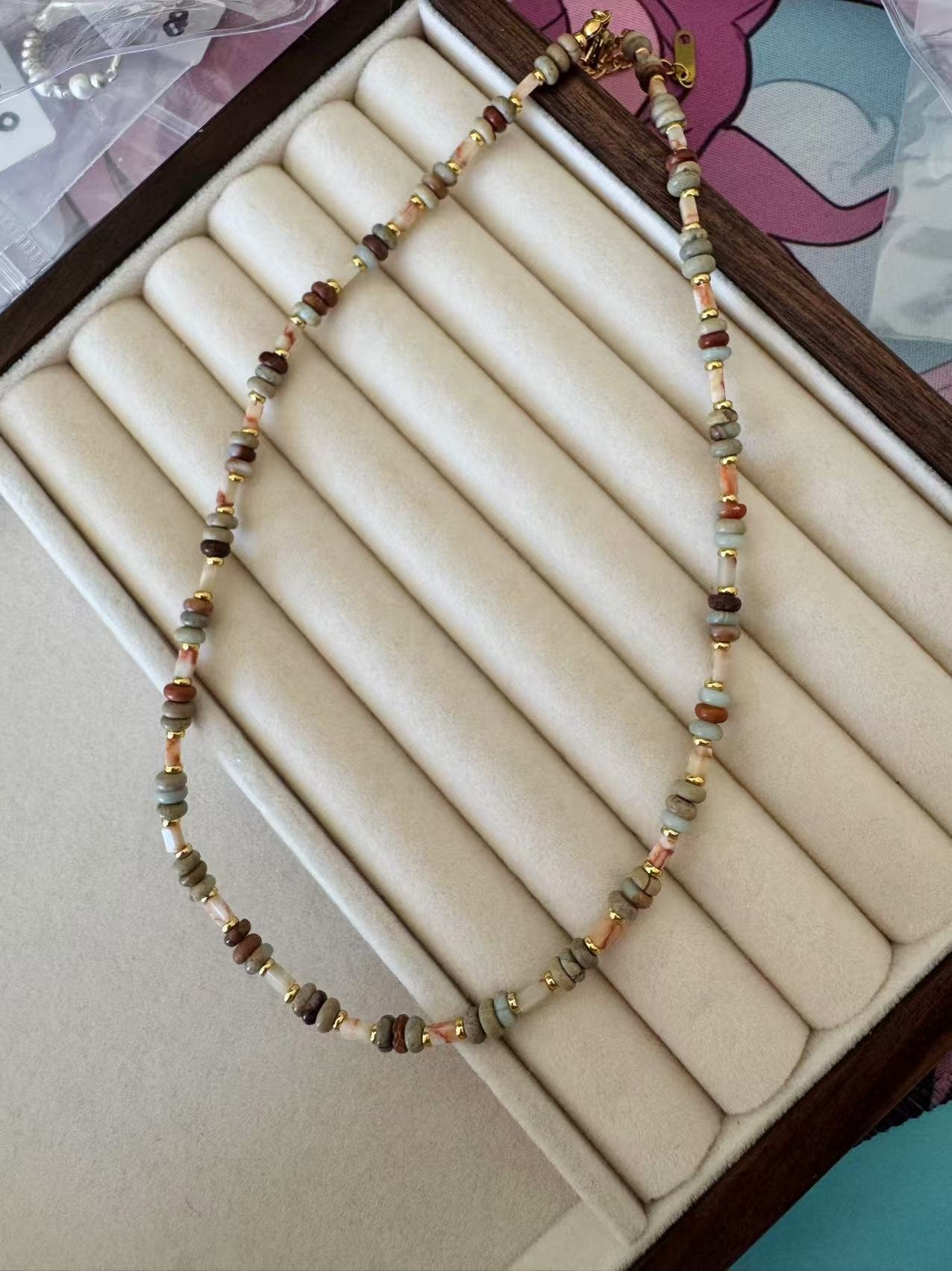 Colored Bead Necklace