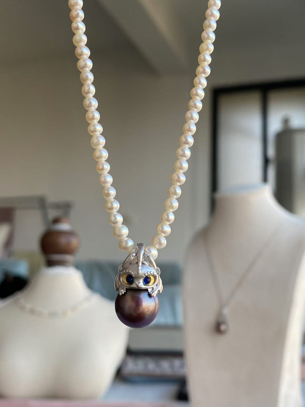 Monster Pearl Pendant