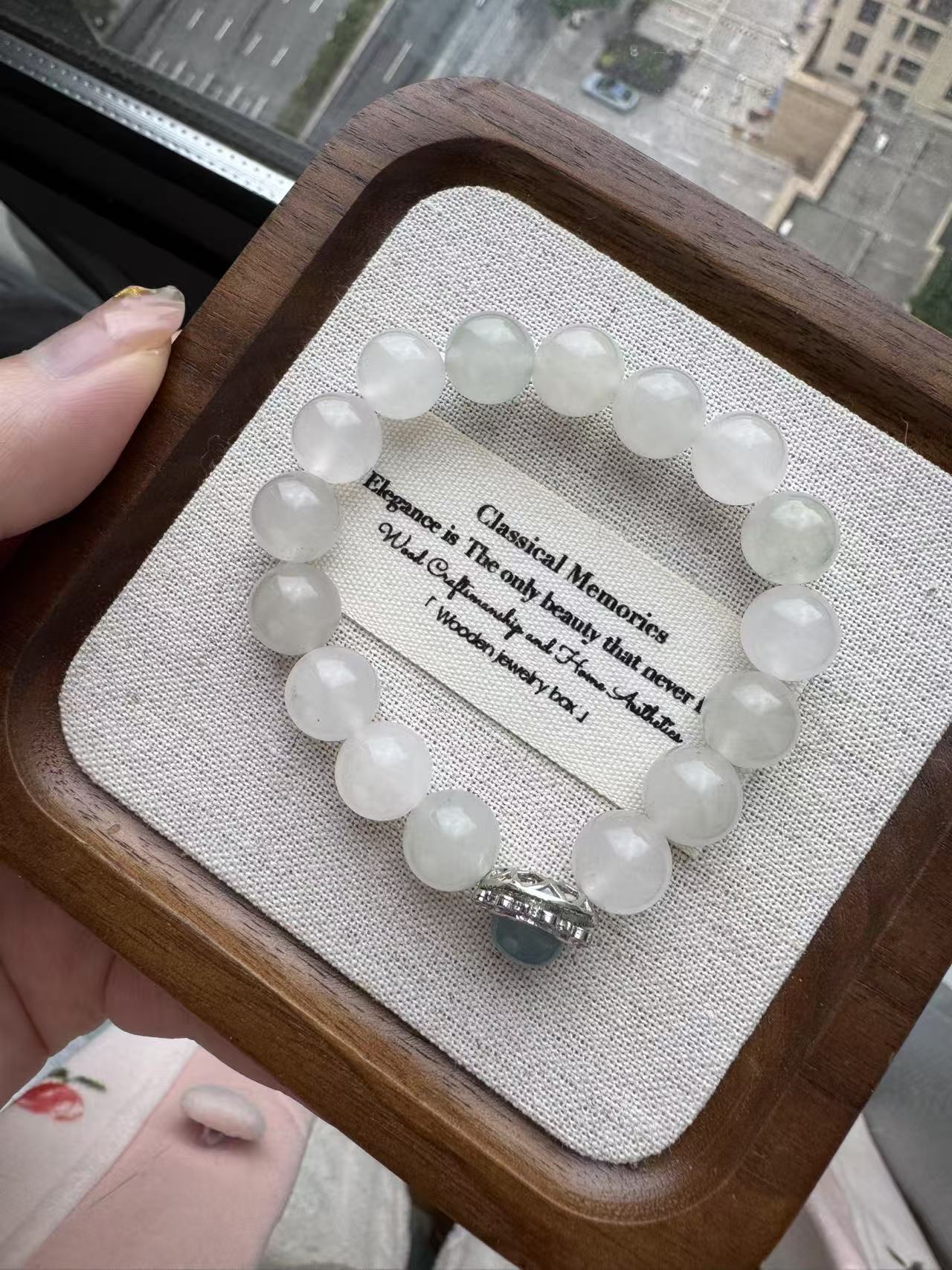Jade bracelet