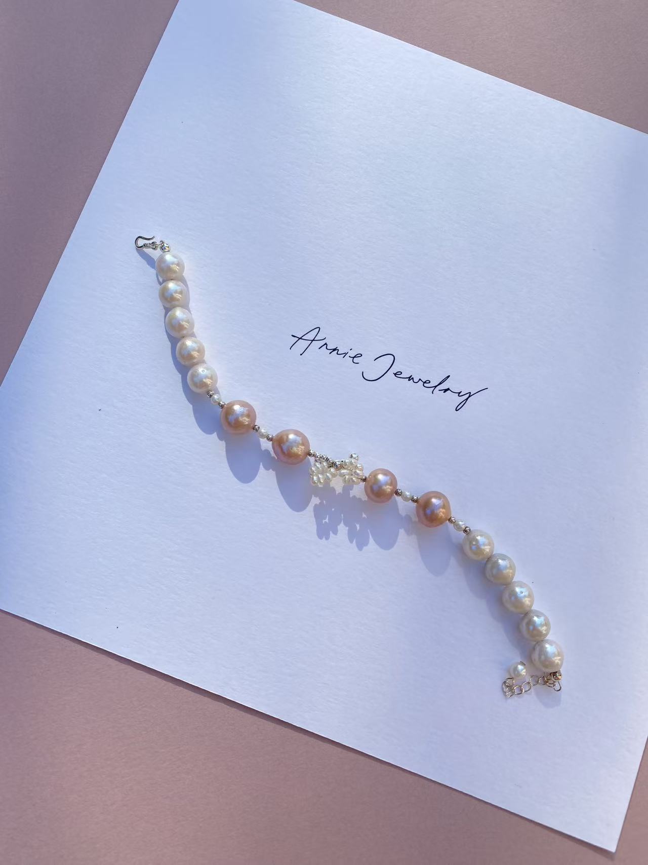 Bow Pearl Bracelet