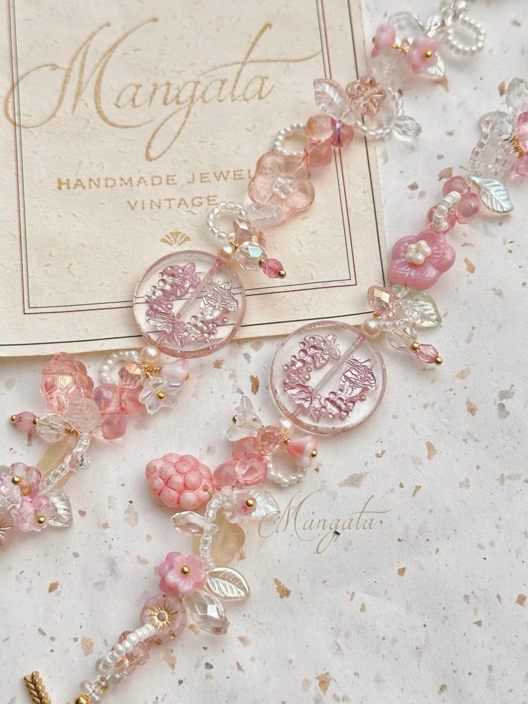 Pink Vineyard Bracelet