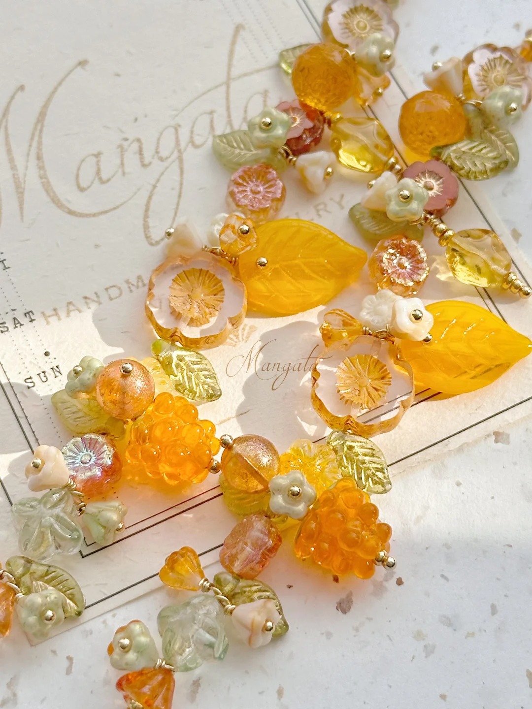 Golden Raspberry Bracelet